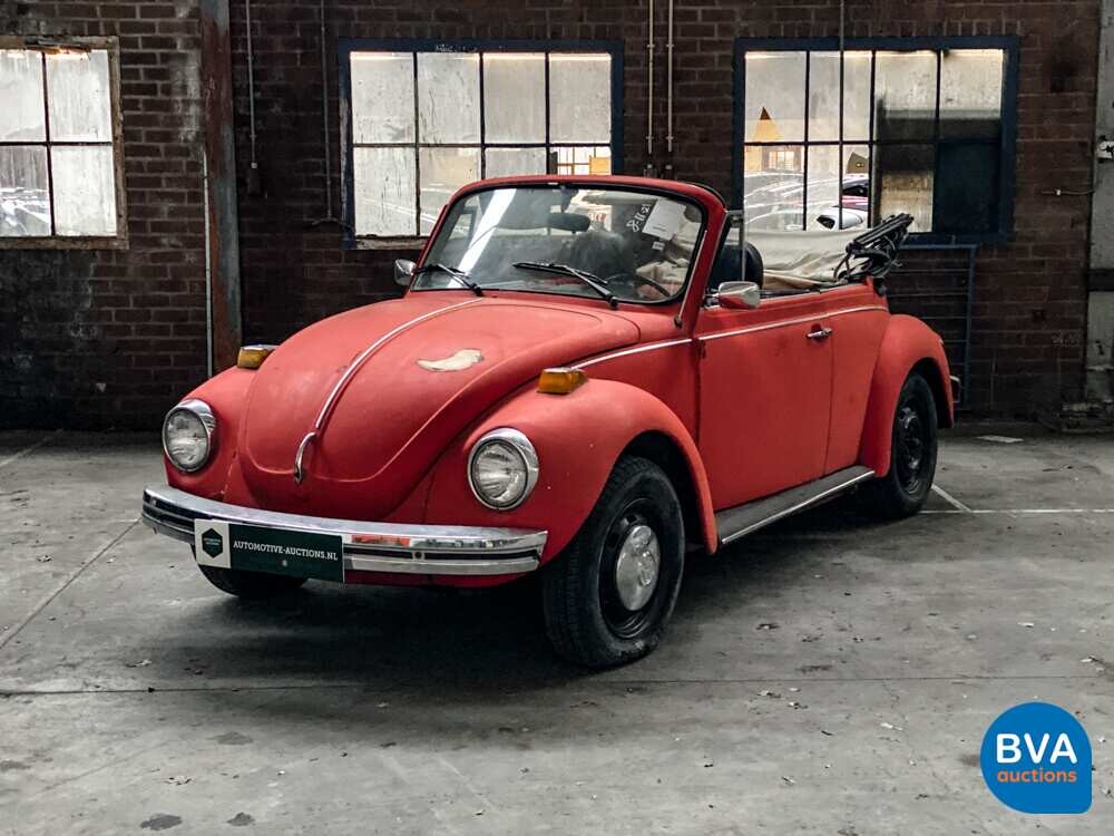 Volkswagen Kever Cabriolet Kharmann Gia 34pk 1977