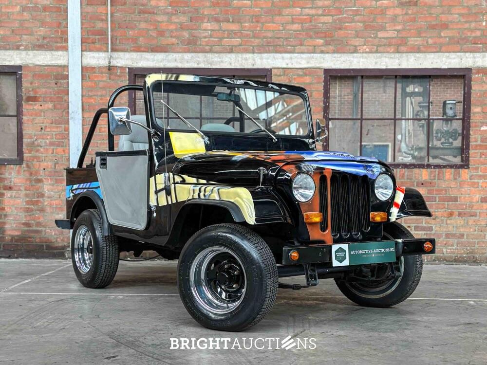 Jeep DJ5 (HERMAN BROOD) Canvas cab. 3.8 DJ Cabriolet 101pk 1976 -ART WORK-
