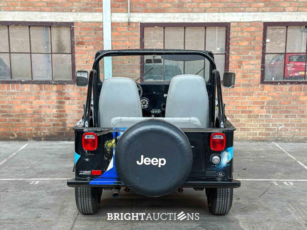 Jeep DJ5 (HERMAN BROOD) Canvas cab. 3.8 DJ Cabriolet 101pk 1976 -ART WORK-
