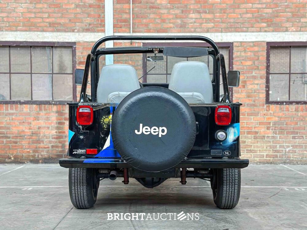 Jeep DJ5 (HERMAN BROOD) Canvas cab. 3.8 DJ Cabriolet 101pk 1976 -ART WORK-

