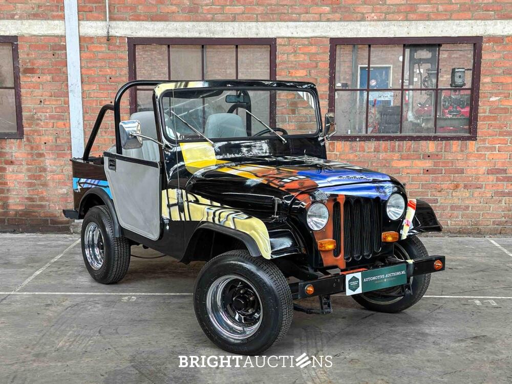 Jeep DJ5 (HERMAN BROOD) Canvas cab. 3.8 DJ Cabriolet 101pk 1976 -ART WORK-
