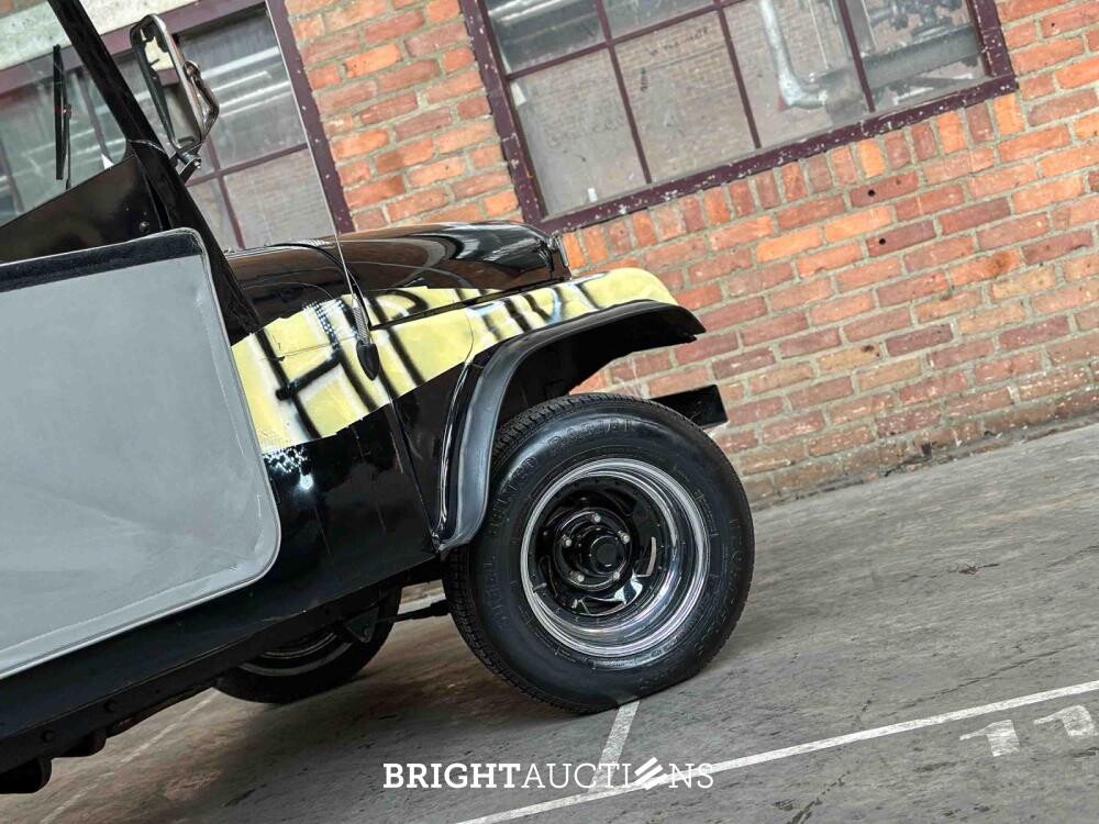 Jeep DJ5 (HERMAN BROOD) Canvas cab. 3.8 DJ Cabriolet 101pk 1976 -ART WORK-
