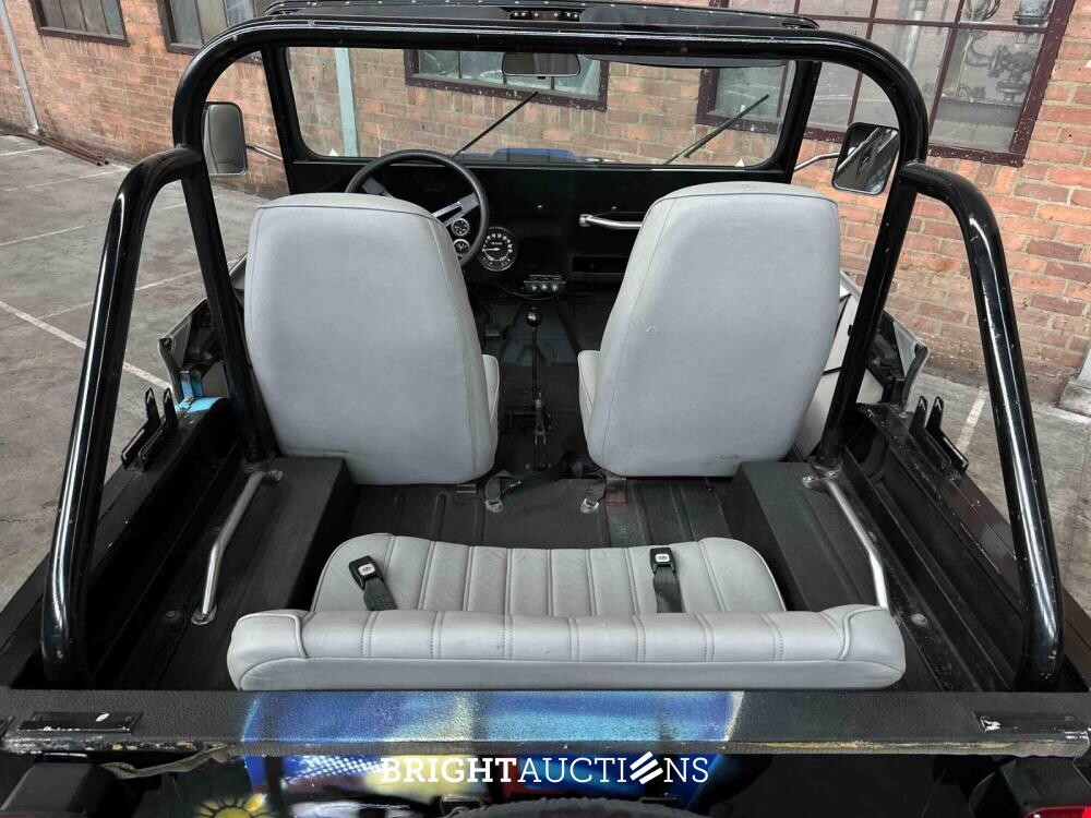 Jeep DJ5 (HERMAN BROOD) Canvas cab. 3.8 DJ Cabriolet 101pk 1976 -ART WORK-
