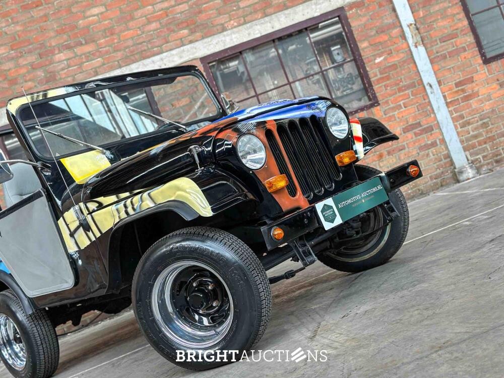 Jeep DJ5 (HERMAN BROOD) Canvas cab. 3.8 DJ Cabriolet 101pk 1976 -ART WORK-
