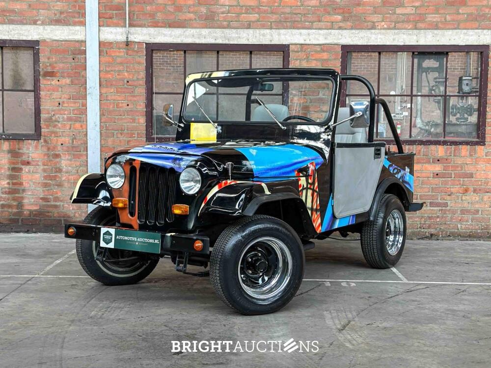 Jeep DJ5 (HERMAN BROOD) Canvas cab. 3.8 DJ Cabriolet 101pk 1976 -ART WORK-
