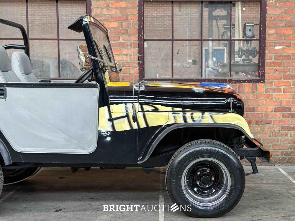 Jeep DJ5 (HERMAN BROOD) Canvas cab. 3.8 DJ Cabriolet 101pk 1976 -ART WORK-
