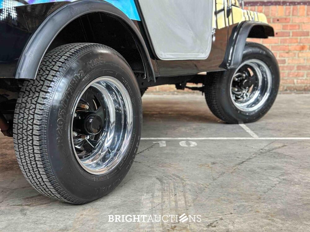 Jeep DJ5 (HERMAN BROOD) Canvas cab. 3.8 DJ Cabriolet 101pk 1976 -ART WORK-
