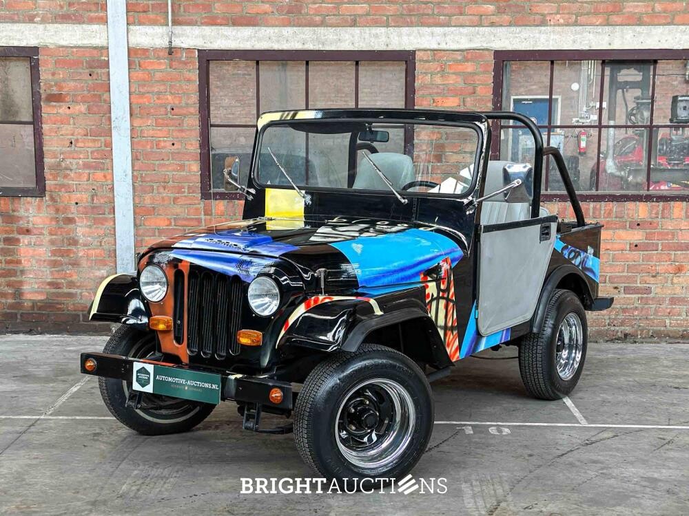 Jeep DJ5 (HERMAN BROOD) Canvas cab. 3.8 DJ Cabriolet 101pk 1976 -ART WORK-
