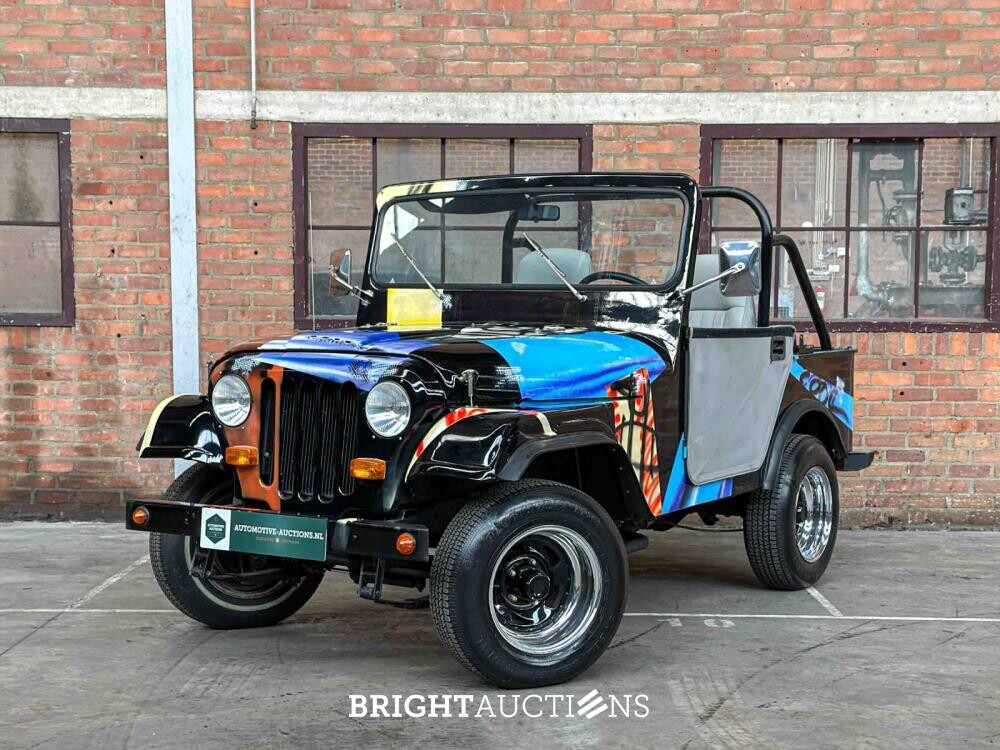 Jeep DJ5 (HERMAN BROOD) Canvas cab. 3.8 DJ Cabriolet 101pk 1976 -ART WORK-
