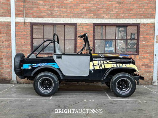 Jeep DJ5 (HERMAN BROOD) Canvas cab. 3.8 DJ Cabriolet 101pk 1976 -ART WORK-