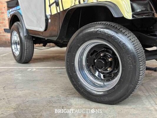 Jeep DJ5 (HERMAN BROOD) Canvas cab. 3.8 DJ Cabriolet 101pk 1976 -ART WORK-