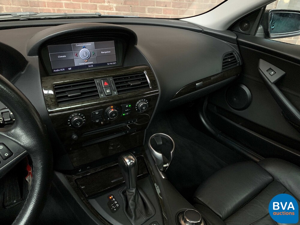 BMW 650i E63 4.8 367 PS 2006 HUD -Youngtimer-.