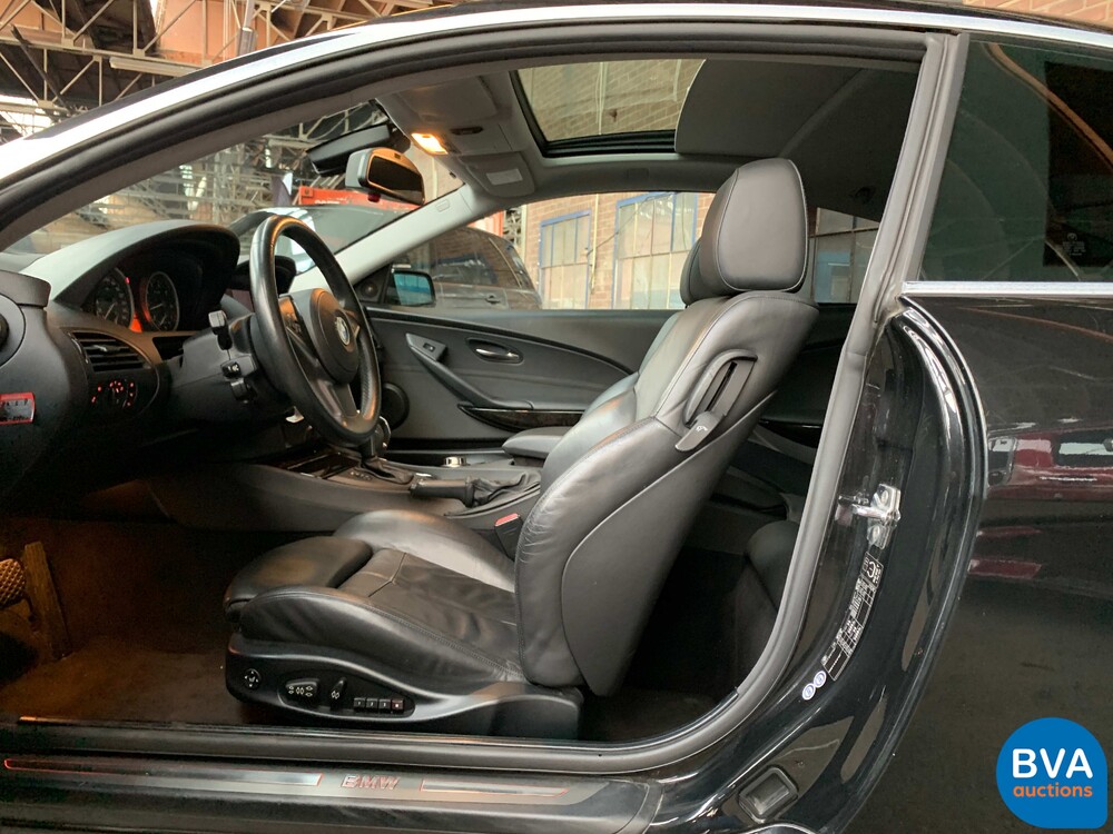 BMW 650i E63 4.8 367 PS 2006 HUD -Youngtimer-.