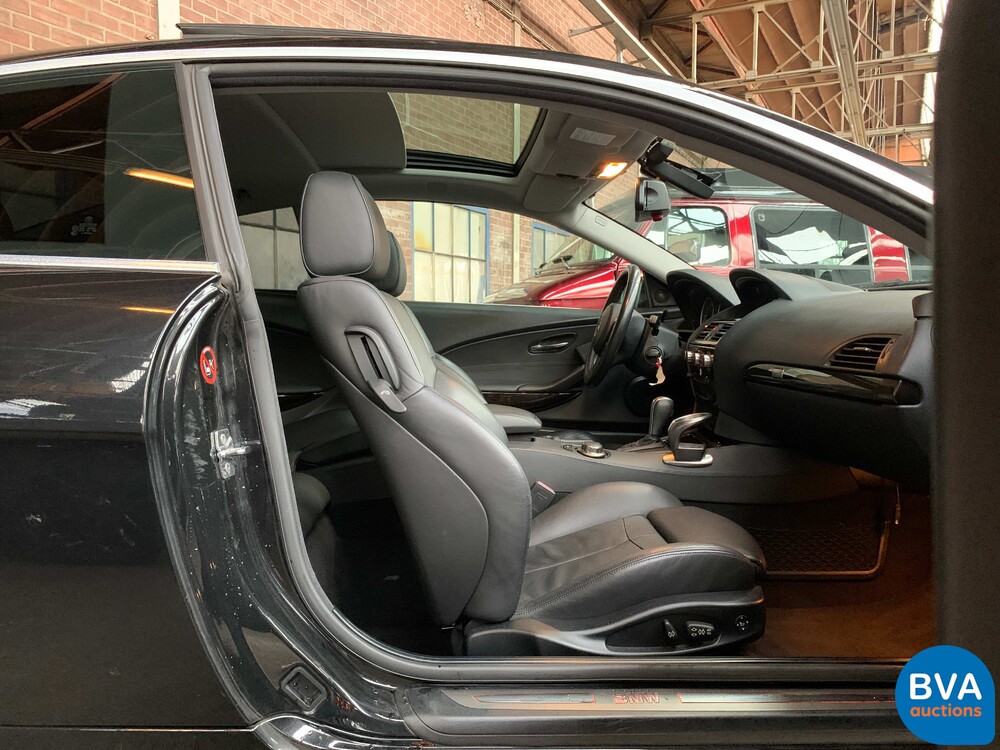 BMW 650i E63 4.8 367 PS 2006 HUD -Youngtimer-.