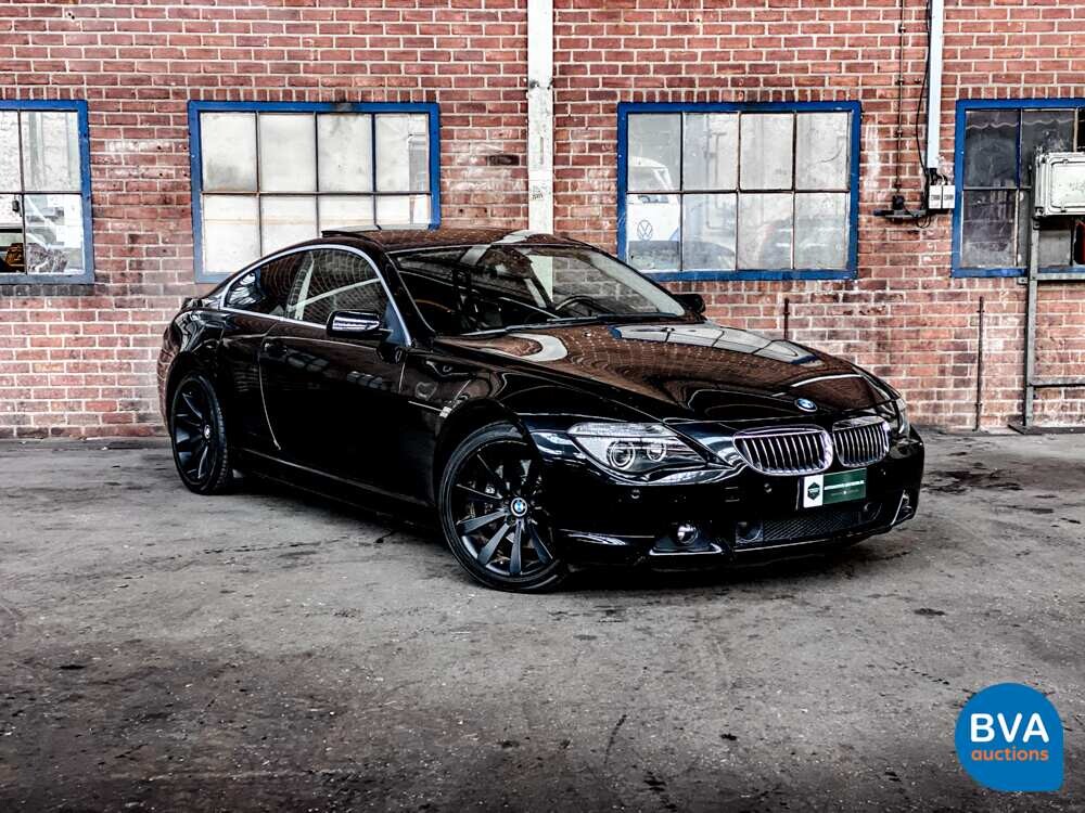 BMW 650i E63 4.8 367 PS 2006 HUD -Youngtimer-.