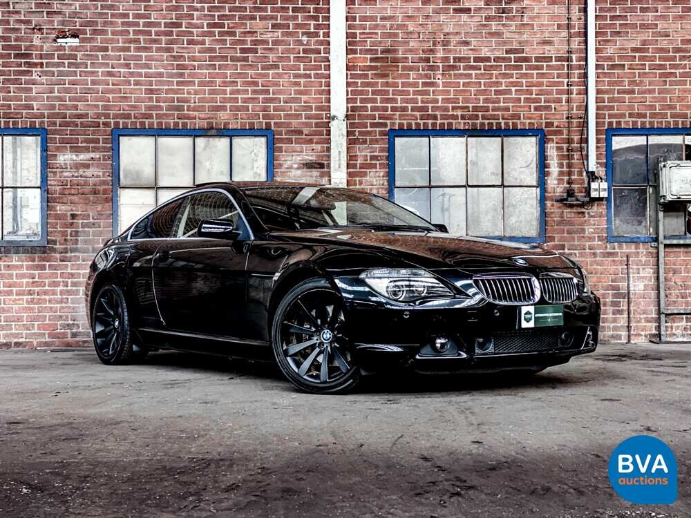 BMW 650i E63 4.8 367 PS 2006 HUD -Youngtimer-.