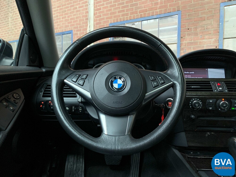 BMW 650i E63 4.8 367 PS 2006 HUD -Youngtimer-.