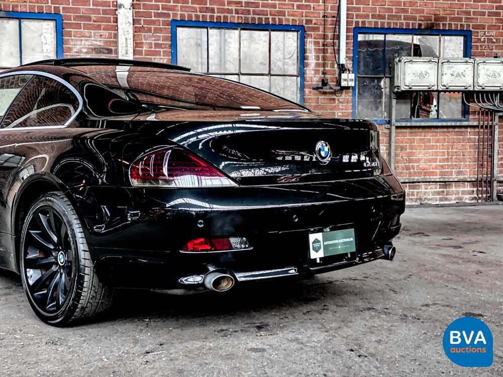 BMW 650i E63 4.8 367 PS 2006 HUD -Youngtimer-.