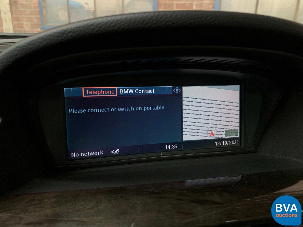 BMW 650i E63 4.8 367 PS 2006 HUD -Youngtimer-.