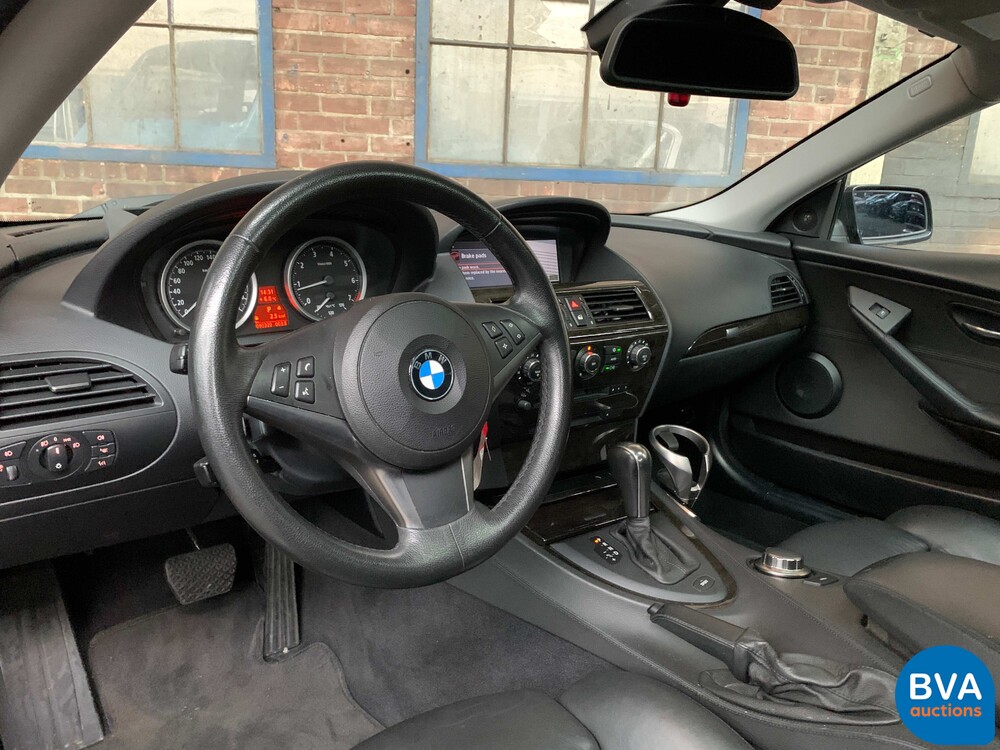 BMW 650i E63 4.8 367 PS 2006 HUD -Youngtimer-.