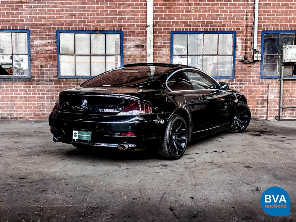 BMW 650i E63 4.8 367 PS 2006 HUD -Youngtimer-.