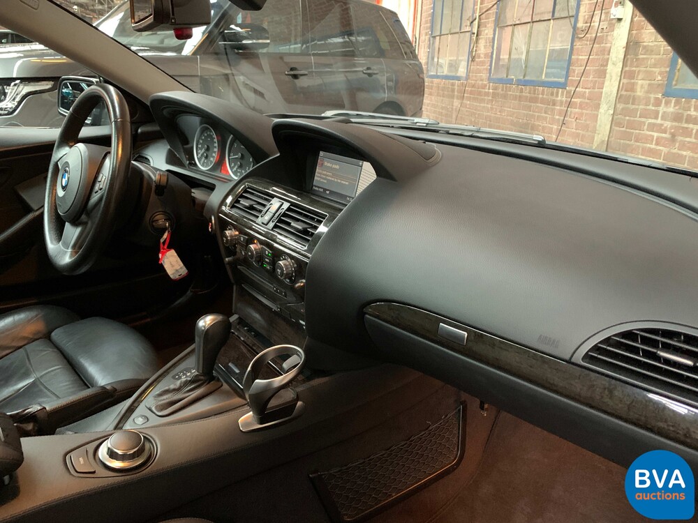 BMW 650i E63 4.8 367 PS 2006 HUD -Youngtimer-.