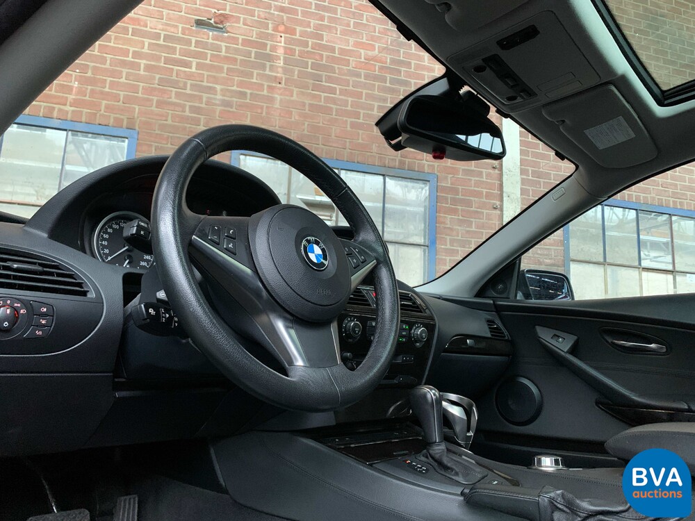 BMW 650i E63 4.8 367 PS 2006 HUD -Youngtimer-.