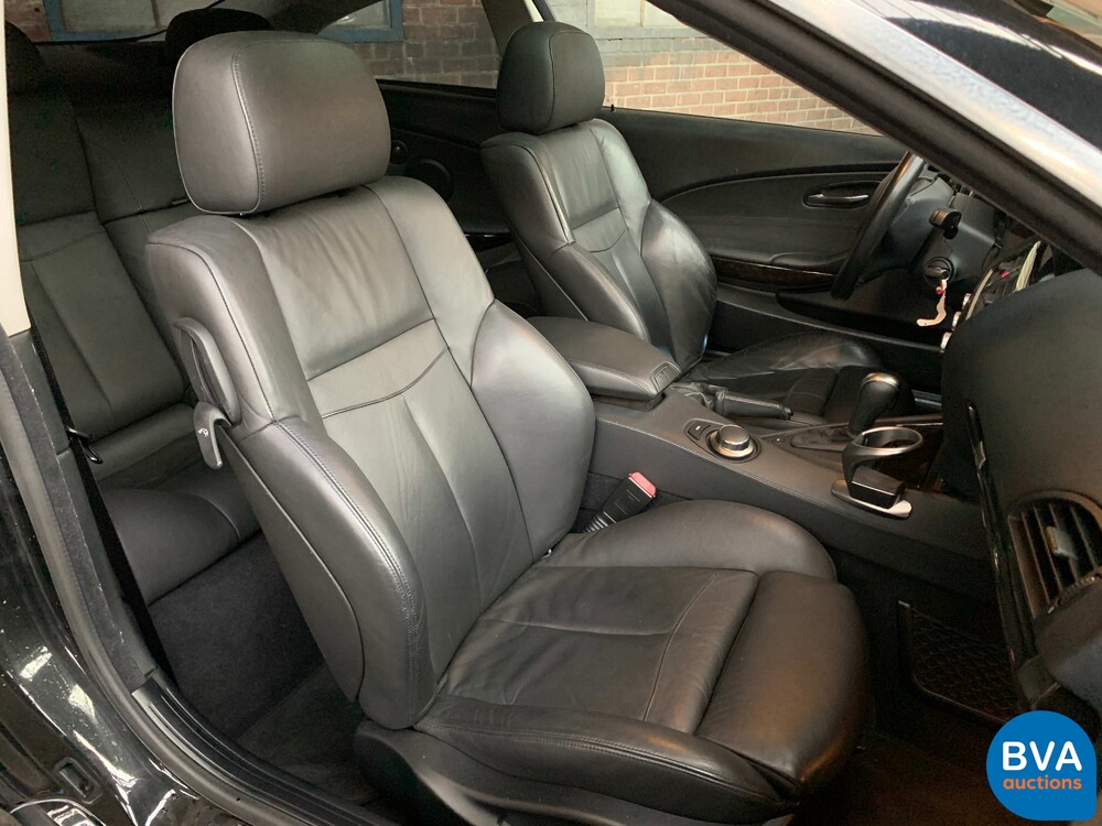 BMW 650i E63 4.8 367 PS 2006 HUD -Youngtimer-.