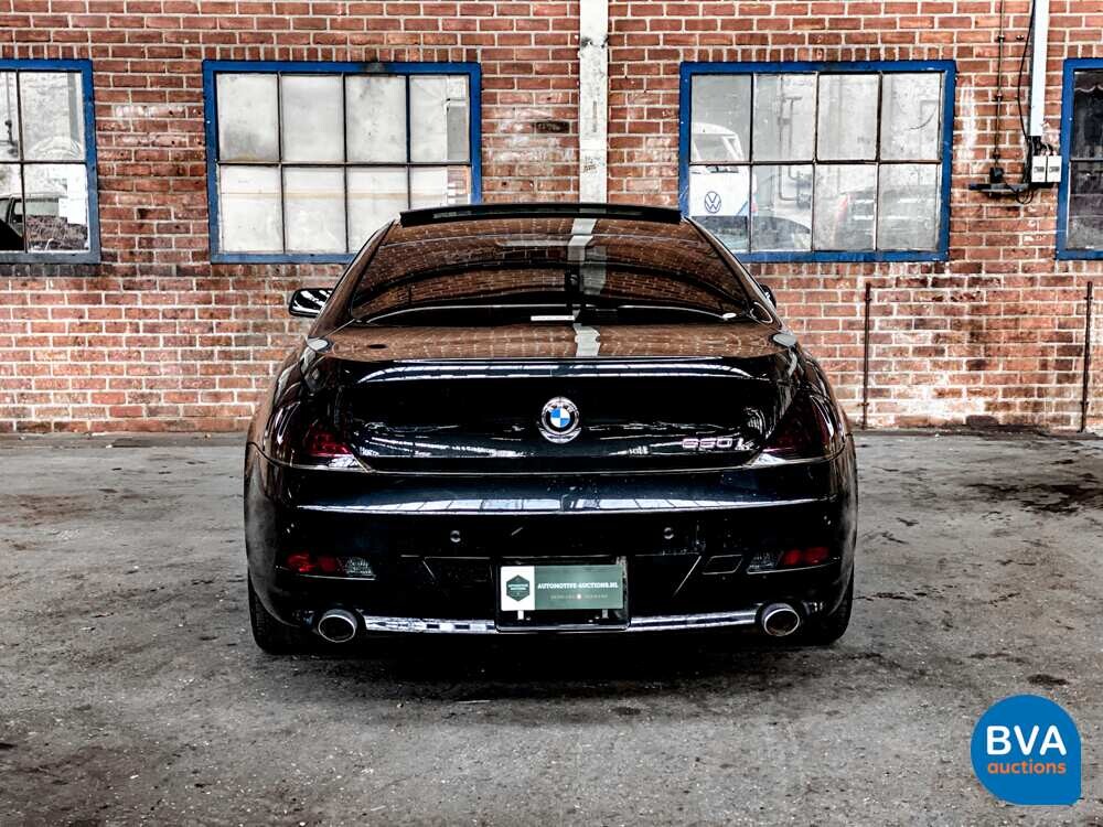 BMW 650i E63 4.8 367 PS 2006 HUD -Youngtimer-.