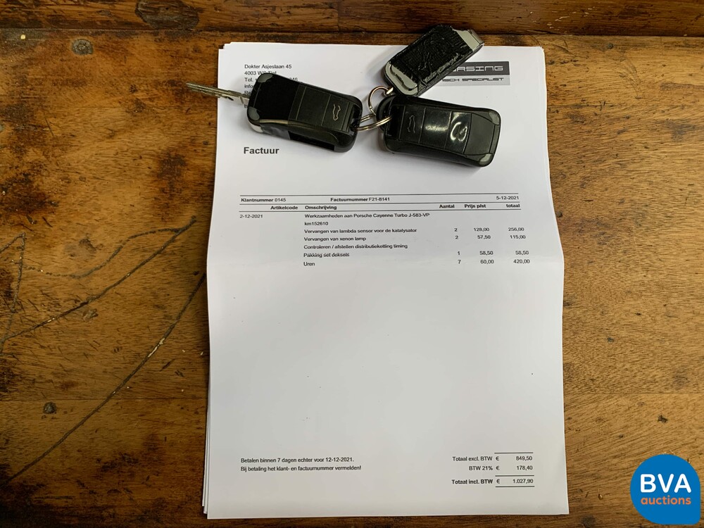 Porsche Cayenne Turbo 4.5 V8 450 PS 2003 -Youngtimer-, J-583-VP.