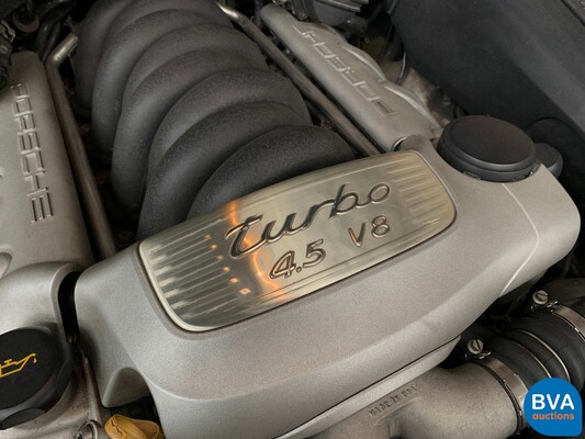 Porsche Cayenne turbo 4.5 V8  450pk 2003 -Youngtimer-, J-583-VP 