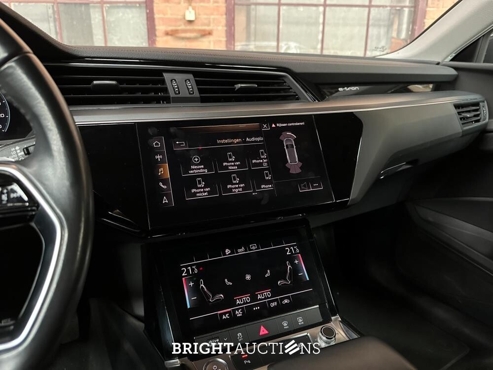 Audi e-tron 55 Quattro Advanced 95 kWh 360pk 2019 (Origineel-NL), G-176-XS