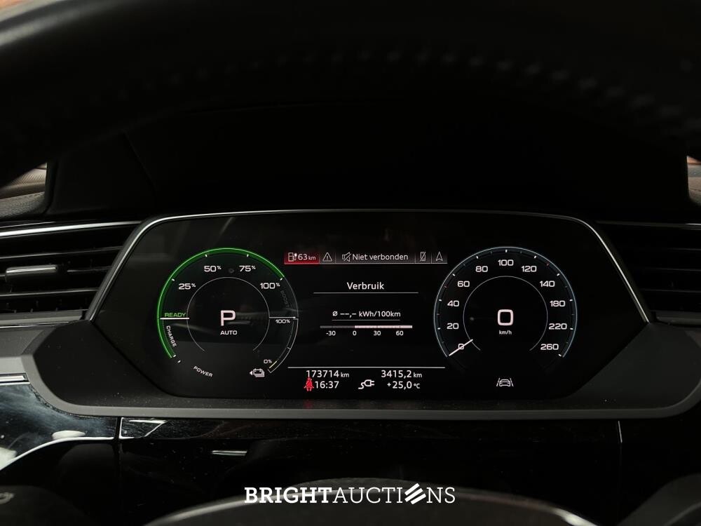 Audi e-tron 55 Quattro Advanced 95 kWh 360pk 2019 (Origineel-NL), G-176-XS