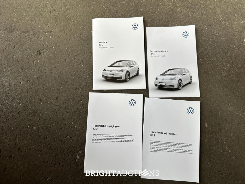 Volkswagen ID.3 Business 58 kWh 204pk 2020 (Origineel-NL), K-827-GJ