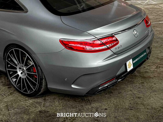 Mercedes-AMG S63 AMG 5.5 V8 4Matic 585pk 2015 S-Klasse Coupe Mercedes-Benz, N-942-DN