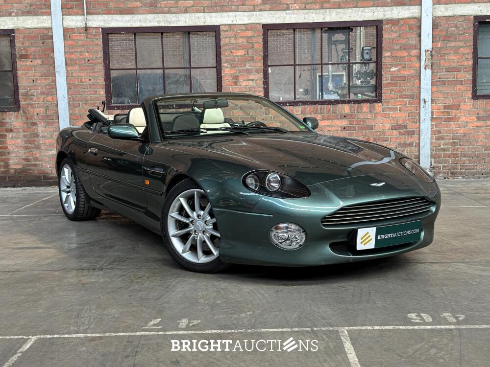 Aston Martin DB7 Volante 5.9 V12 Vantage Touchtronic 420pk 2002 (Origineel-NL), 40-JB-ZG Youngtimer