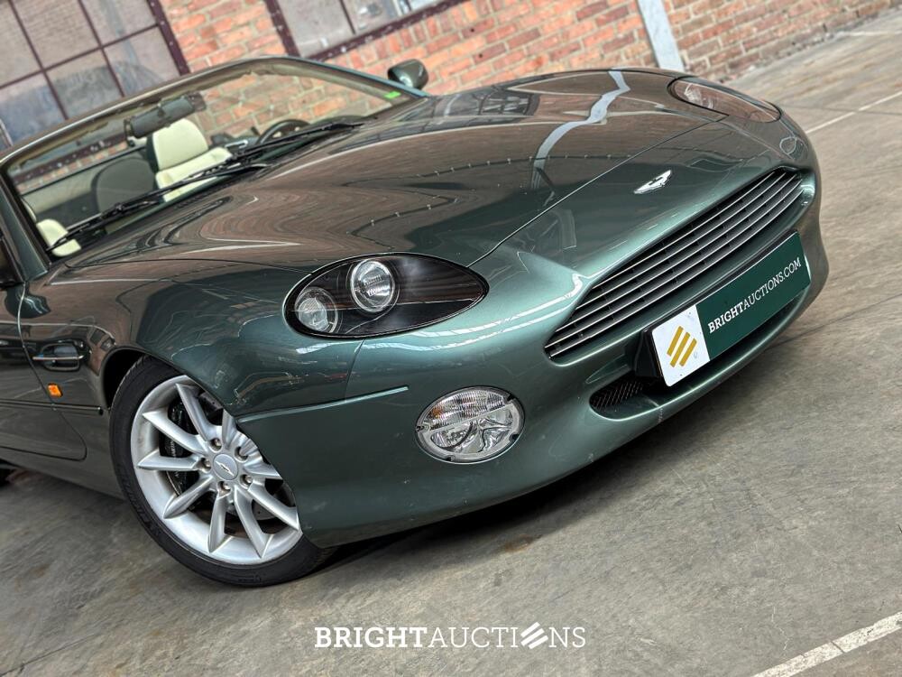 Aston Martin DB7 Volante 5.9 V12 Vantage Touchtronic 420pk 2002 (Origineel-NL), 40-JB-ZG Youngtimer