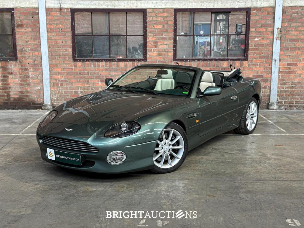 Aston Martin DB7 Volante 5.9 V12 Vantage Touchtronic 420pk 2002 (Origineel-NL), 40-JB-ZG Youngtimer