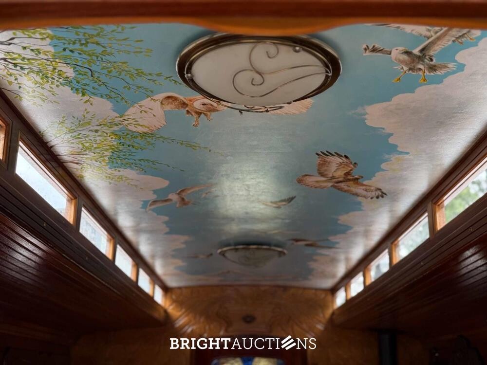 Rifra Saloon (EIGENBOUW - Pipowagen) 1953, LPL-80-D + Hanomag R442T-Brillant Tractor 42pk 1962, TDJ-78-P