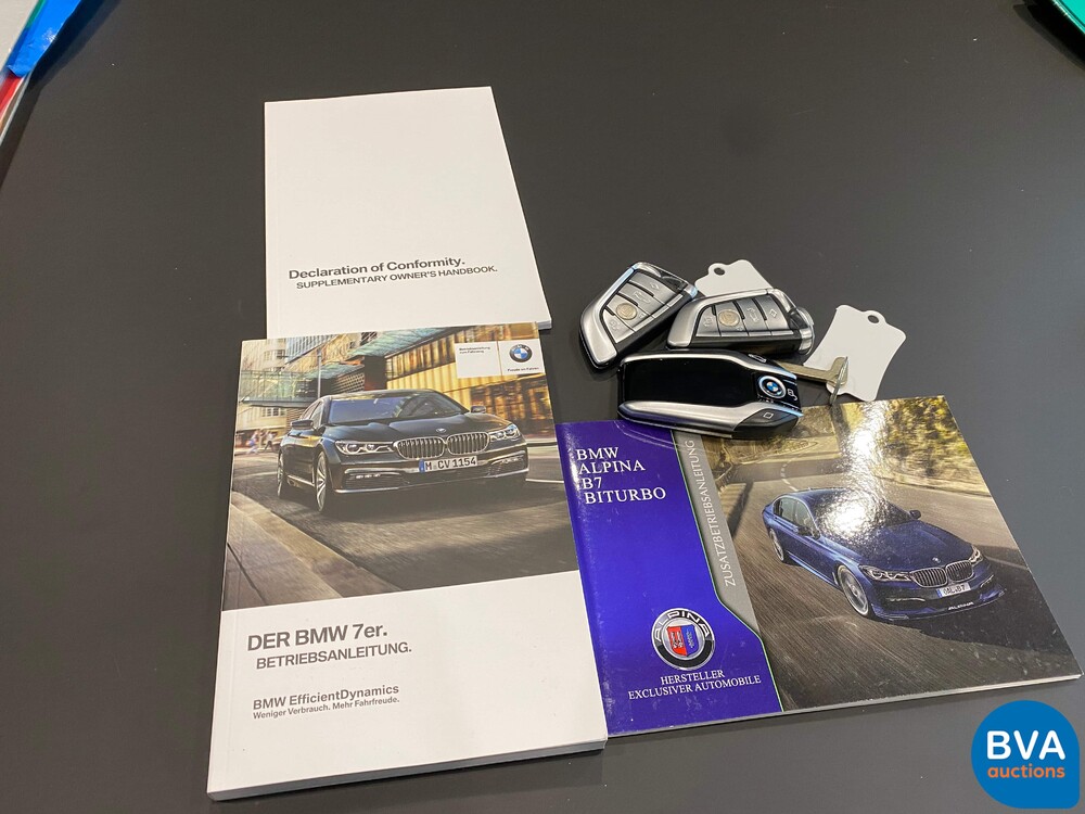 Alpina BMW B7 BiTurbo Allrad 608pk 2018 7-series M760i, H-754-KK.
