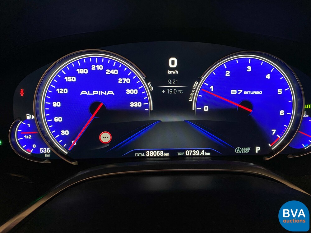 Alpina BMW B7 BiTurbo Allrad 608pk 2018 7-series M760i, H-754-KK.