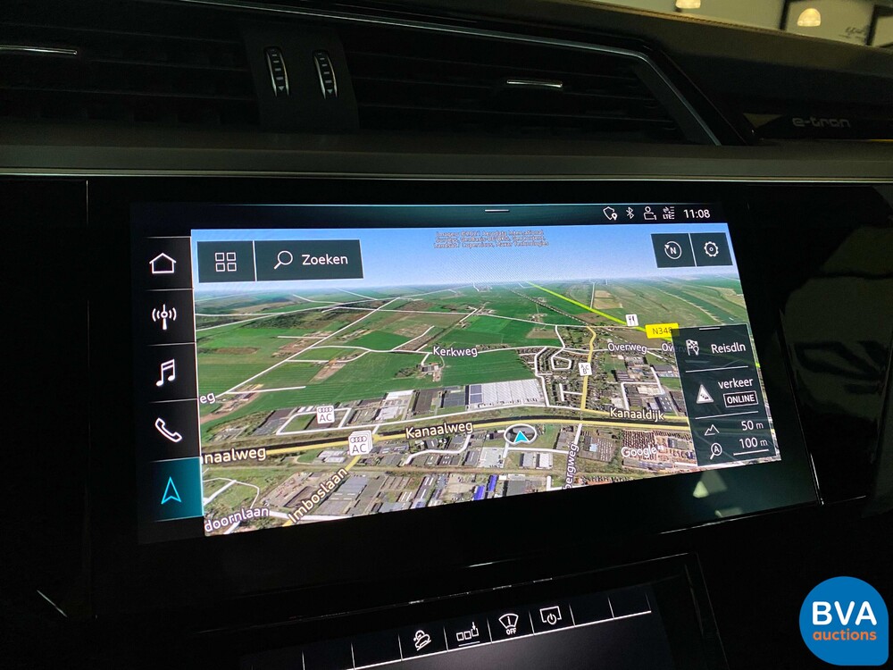 Audi E-tron 55 Quattro EDITION ONE 408pk 2019 Virtual Mirrors.