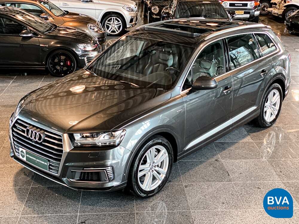 Audi Q7 3.0 TDI e-tron quattro S-line 373pk 2016, NG-904-G