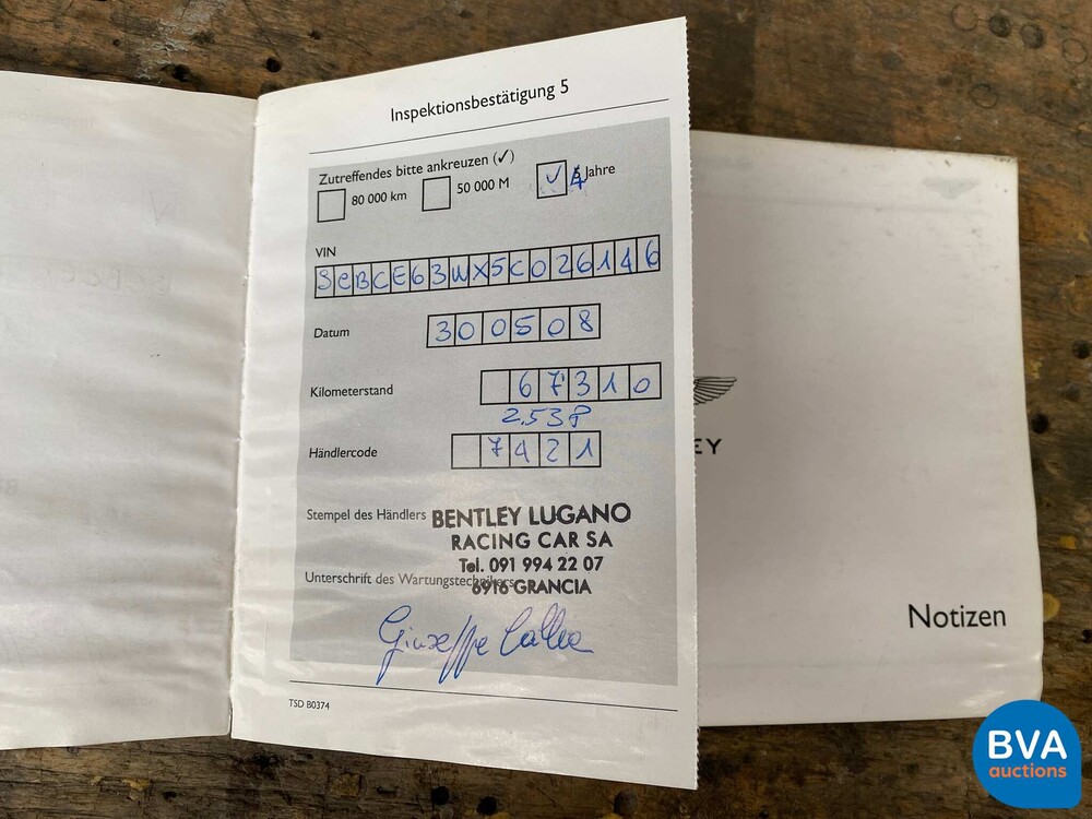 Bentley Continental GT 6.0 W12 560pk 2004