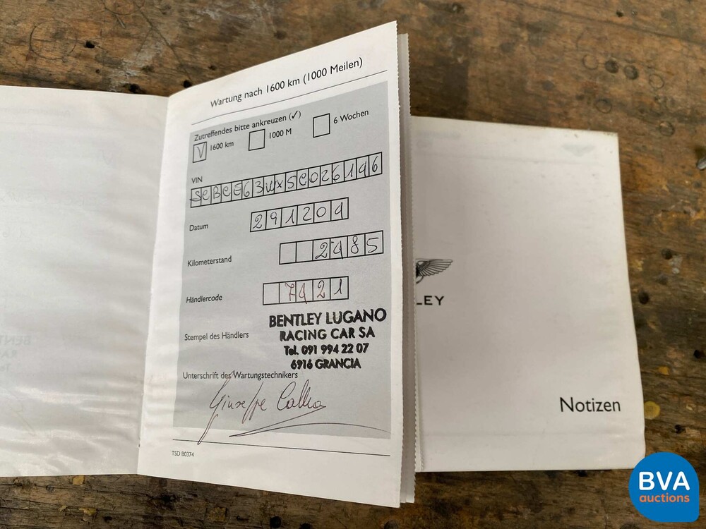 Bentley Continental GT 6.0 W12 560pk 2004