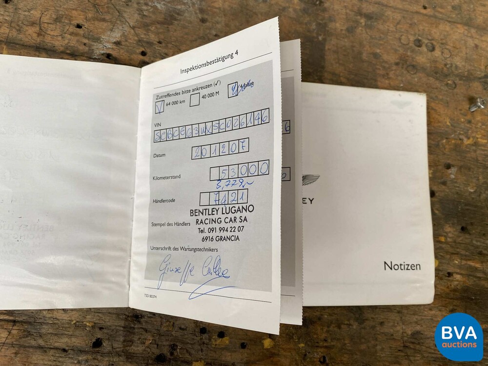 Bentley Continental GT 6.0 W12 560pk 2004