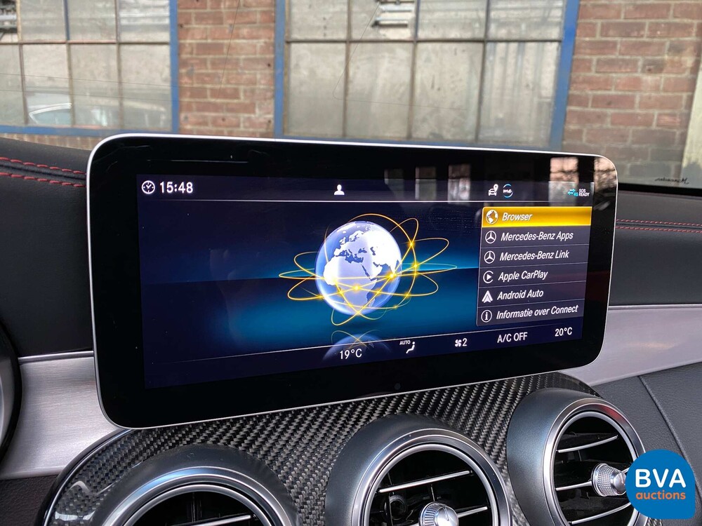 Mercedes-Benz C63s AMG Cabriolet C-klasse 510pk 2020 FACELIFT, K-129-DL