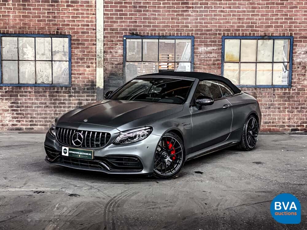 Mercedes-Benz C63s AMG Cabriolet C-klasse 510pk 2020 FACELIFT, K-129-DL