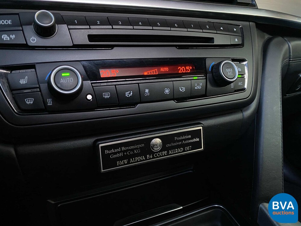 BMW ALPINA B4 Bi-turbo 2015 409PK/600Nm F32 NL-kenteken 