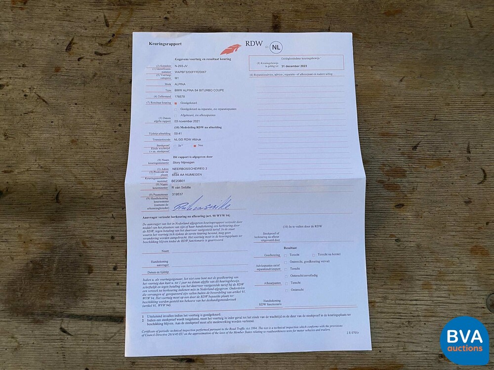 BMW ALPINA B4 Bi-turbo 2015 409PK/600Nm F32 NL-kenteken 